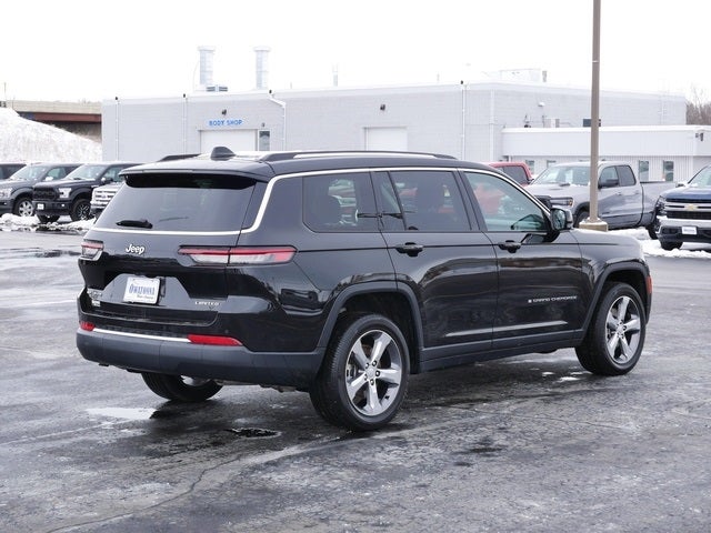 Certified 2021 Jeep Grand Cherokee L Limited with VIN 1C4RJKBG0M8125632 for sale in Owatonna, Minnesota