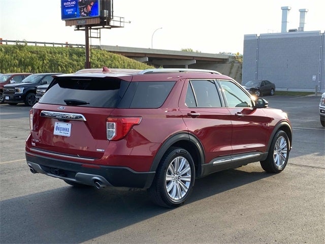 Certified 2020 Ford Explorer Limited with VIN 1FMSK8FH3LGA70520 for sale in Owatonna, Minnesota