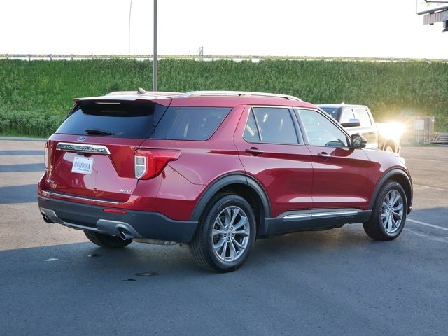 Used 2021 Ford Explorer Limited with VIN 1FMSK8FH5MGA87692 for sale in Owatonna, Minnesota