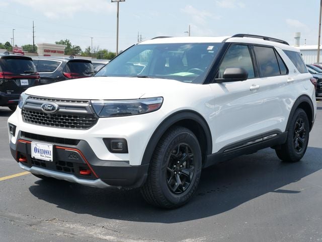 Certified 2022 Ford Explorer TIMBERLINE with VIN 1FMSK8JH4NGB88134 for sale in Owatonna, Minnesota