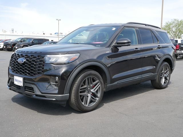 Certified 2025 Ford Explorer ST-LINE with VIN 1FMUK8KH9SGB65211 for sale in Owatonna, Minnesota