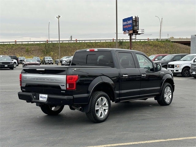 Used 2019 Ford F-150 Platinum with VIN 1FTEW1E43KFA36237 for sale in Owatonna, Minnesota