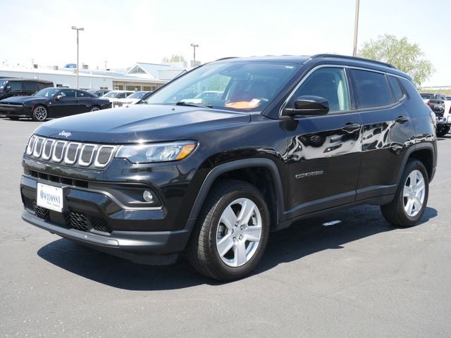 Certified 2022 Jeep Compass Latitude with VIN 3C4NJDBB5NT133677 for sale in Owatonna, Minnesota