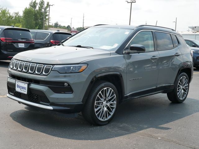 Certified 2022 Jeep Compass Limited with VIN 3C4NJDCB0NT143614 for sale in Owatonna, Minnesota