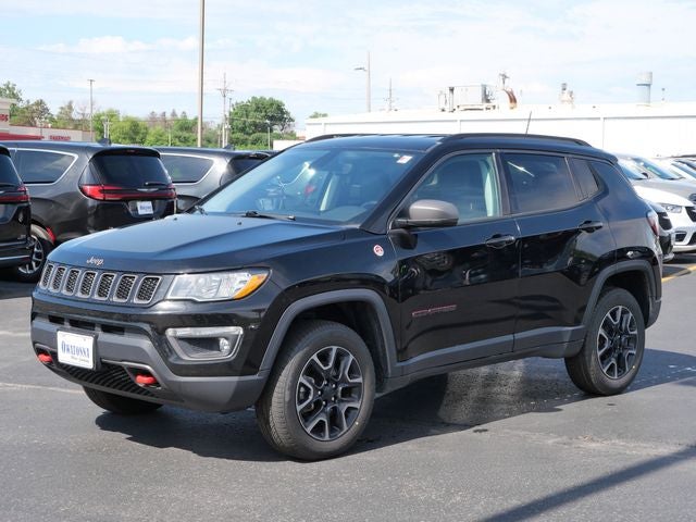 Used 2019 Jeep Compass Trailhawk with VIN 3C4NJDDB9KT709862 for sale in Owatonna, MN
