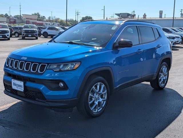 Certified 2023 Jeep Compass Latitude Lux with VIN 3C4NJDFN9PT570301 for sale in Owatonna, Minnesota